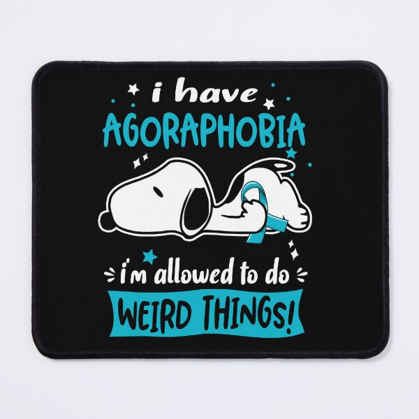 Item preview, I Have Agoraphobia I Am Allowed To Do WEIRD THINGS!  designed and sold by Wlsnpeggy.