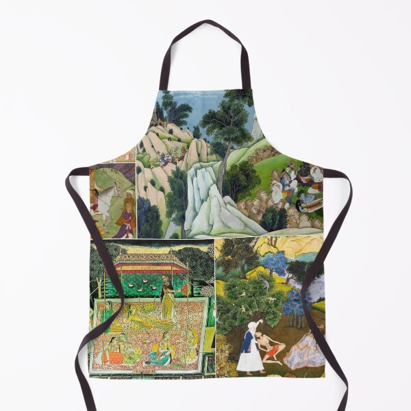 Artikelvorschau, Altes indisches Vintage-Kunstset Nr. 10 entworfen und verkauft von Krispsm.