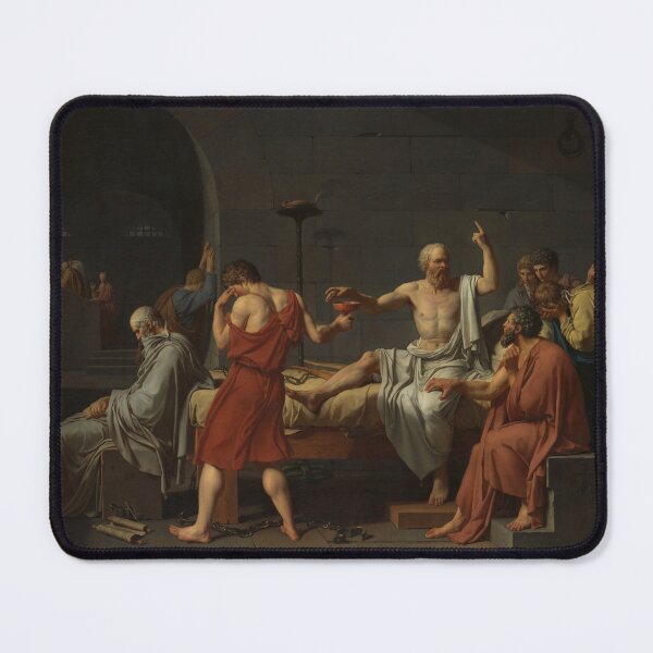 Item preview, The Death of Socrates | Jacques Louis David | 1787 Classical Greek Art designed and sold by CJET.