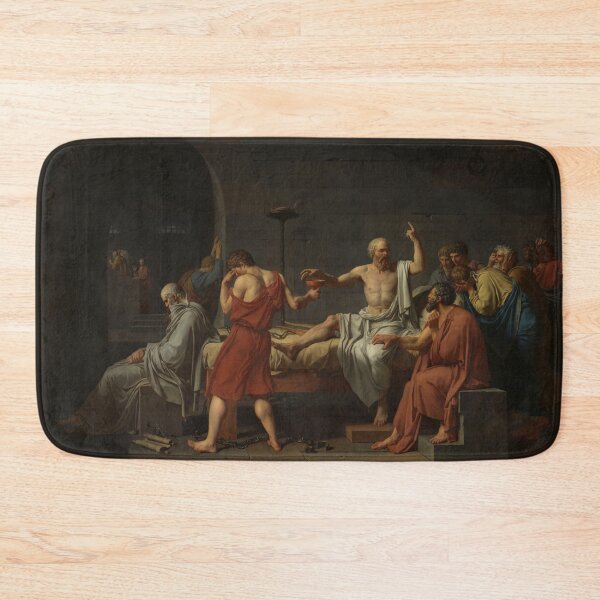 Item preview, The Death of Socrates | Jacques Louis David | 1787 Classical Greek Art designed and sold by CJET.