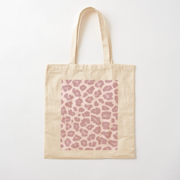 PINK Leopard Tote Bags