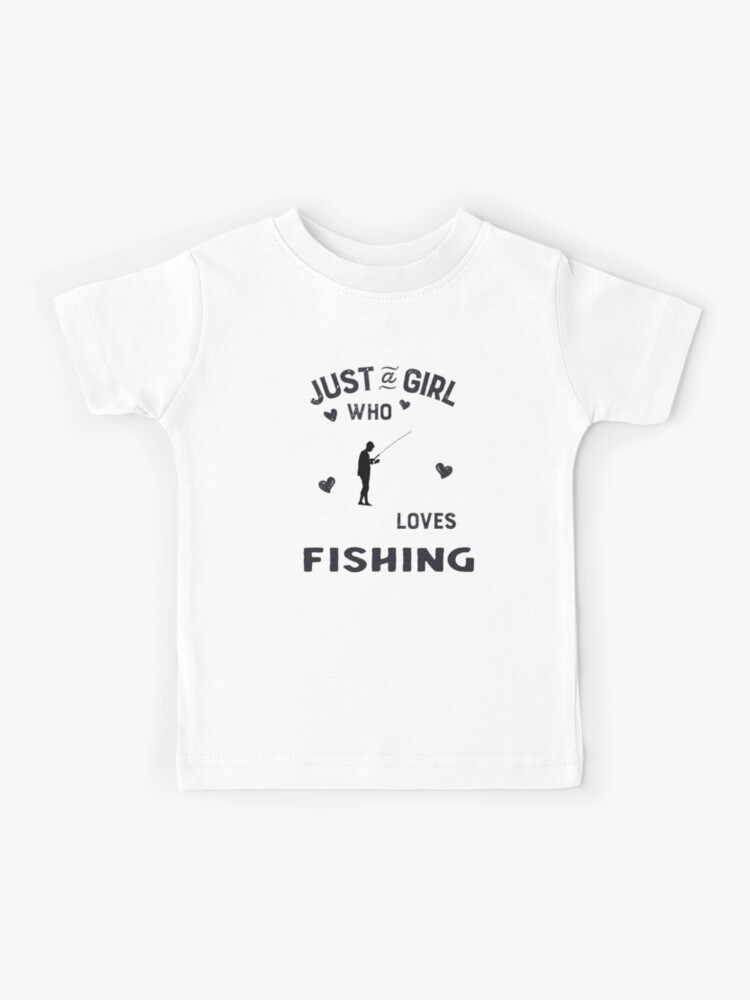 Just A Girl Who Loves Fishing, Funny Fishing Design, Fishing Quote