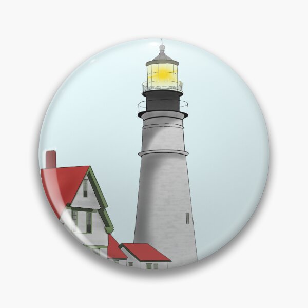 Item preview, Portland Head Light Lighthouse  designed and sold by raquelcreative.