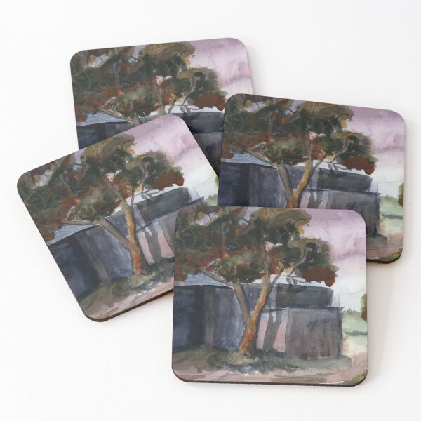 Item preview, aussie sunset designed and sold by wileymeerkatart.
