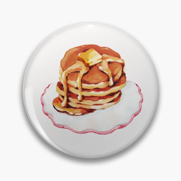 Item preview, Pancakes on fancy plates designed and sold by dinainbloom.