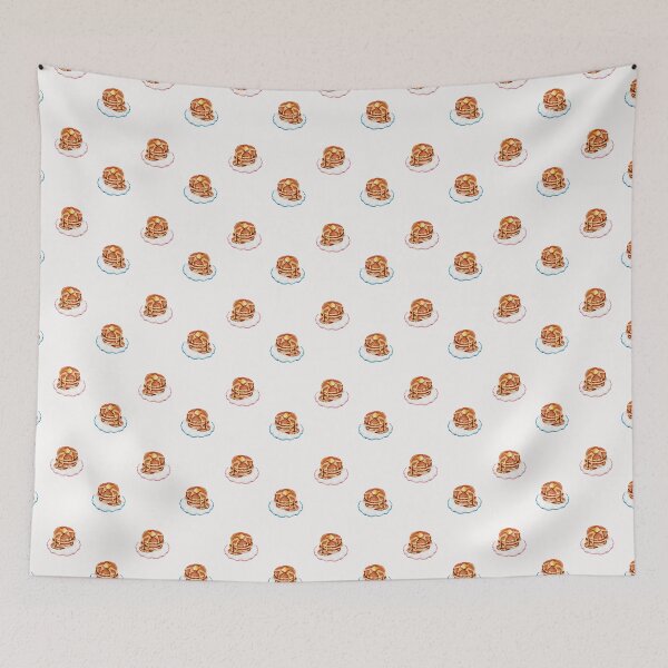 Item preview, Pancakes on fancy plates designed and sold by dinainbloom.
