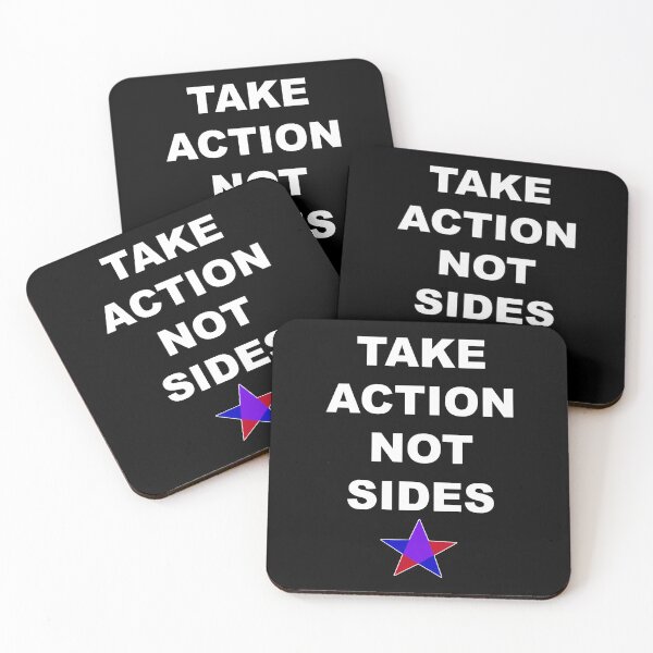 Item preview, TAKE ACTION NOT SIDES designed and sold by RNDR.