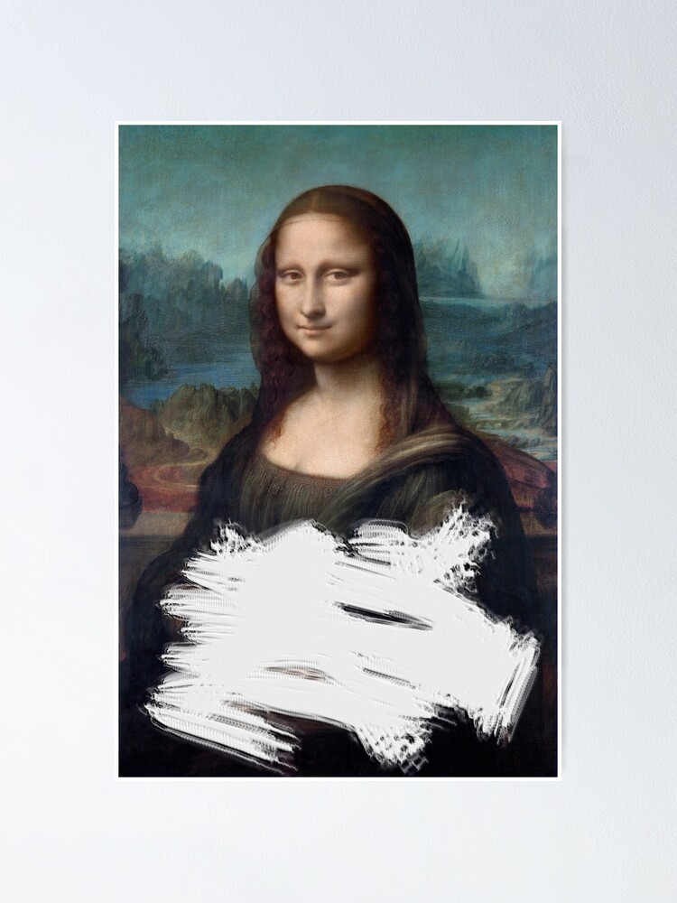 Mona Lisa: Man dressed as old woman throws cake at da Vinci painting