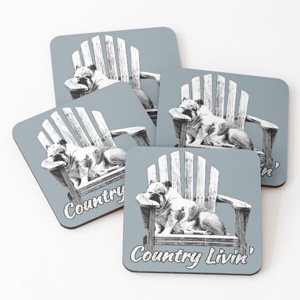 Item preview, Country Livin' Dog sleeping in Adirondack chair designed and sold by Glenn Mueller.