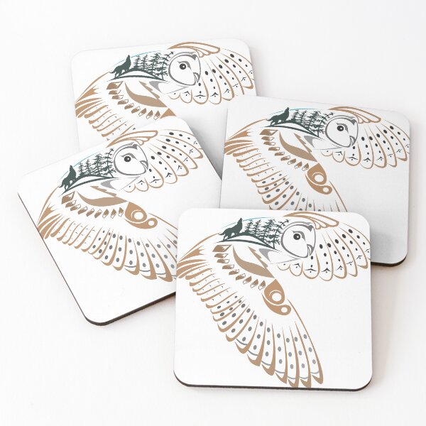 Item preview, Owl Flight designed and sold by colorfulbundles.