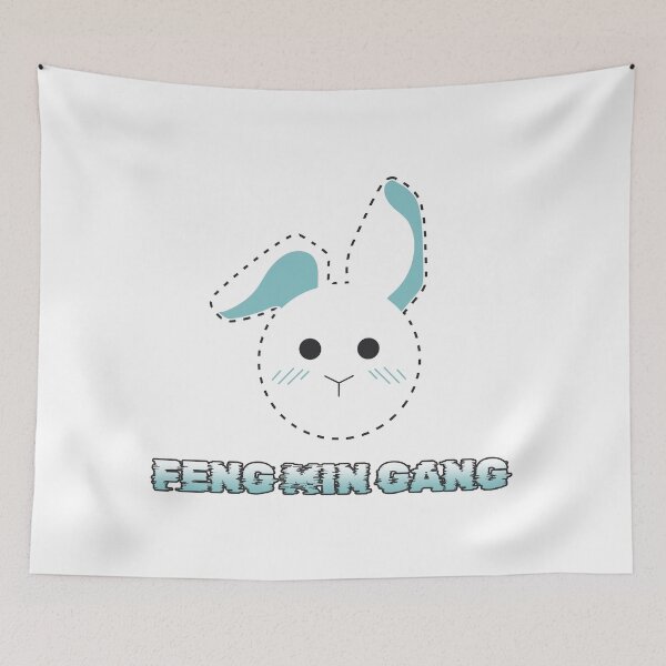 Item preview, (Blue) Feng Bunny designed and sold by Emmyteddy.