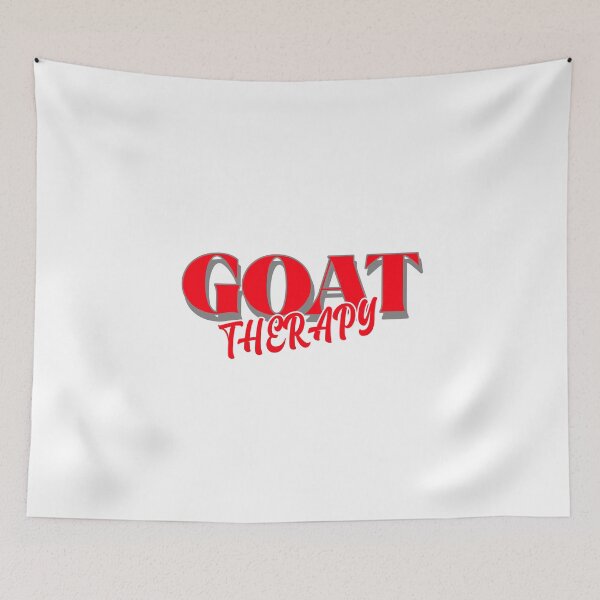 Item preview, Goat therapy/yoga/relaxing/meditating designed and sold by expressiveprint.