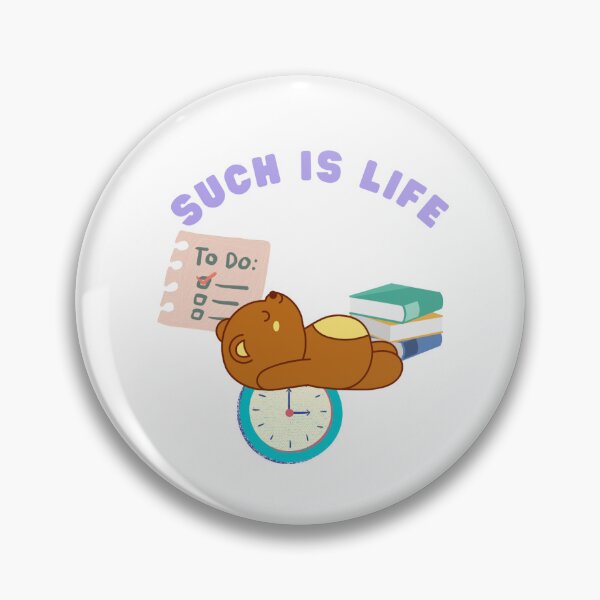 Item preview, Such is Life Bear- No Background designed and sold by defenderA.
