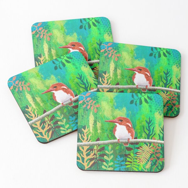 Item preview, Madagascar Pygmy Kingfisher designed and sold by glynhb.