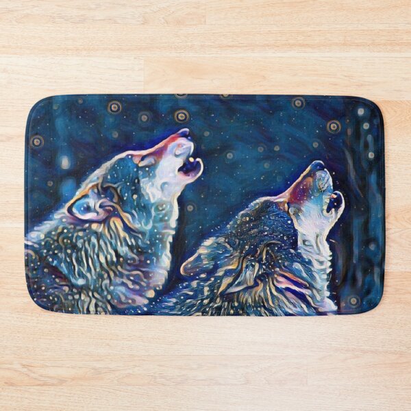 Item preview, Wolf Howl - Galaxy- Dreamscape designed and sold by wildlifezen.