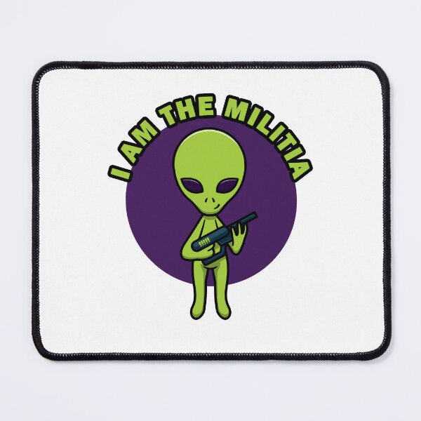 Item preview, I Am The Militia designed and sold by RYUK20.