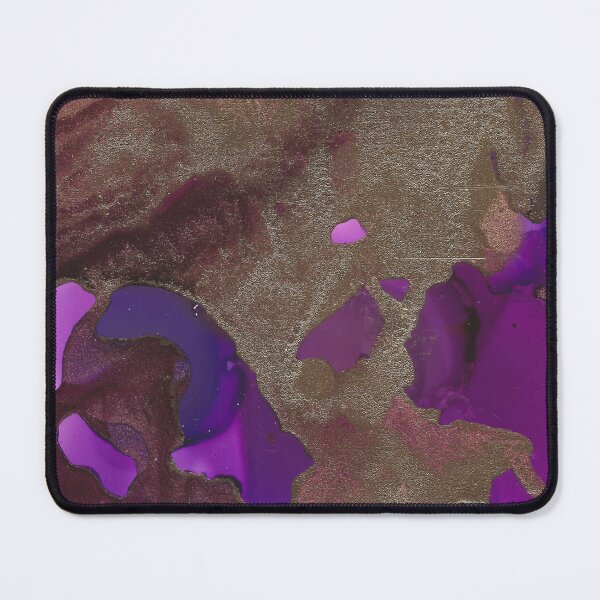 Item preview, Purple and Gold Flow Alcohol Ink designed and sold by Silver Sky by Janet.