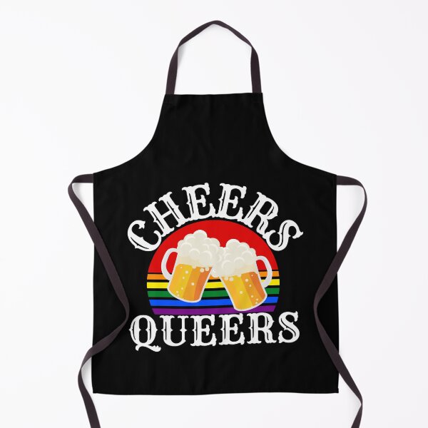 Item preview, Cheers queers gay pride LGBT+ shirt designed and sold by Dunn Designs.