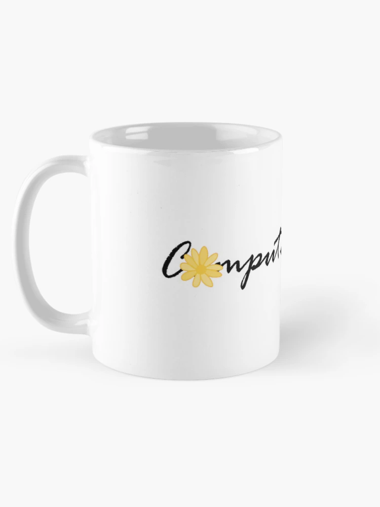 Thumbnail 5 of 6, Coffee Mug, Computer Science- Yellow designed and sold by ECKDesign.