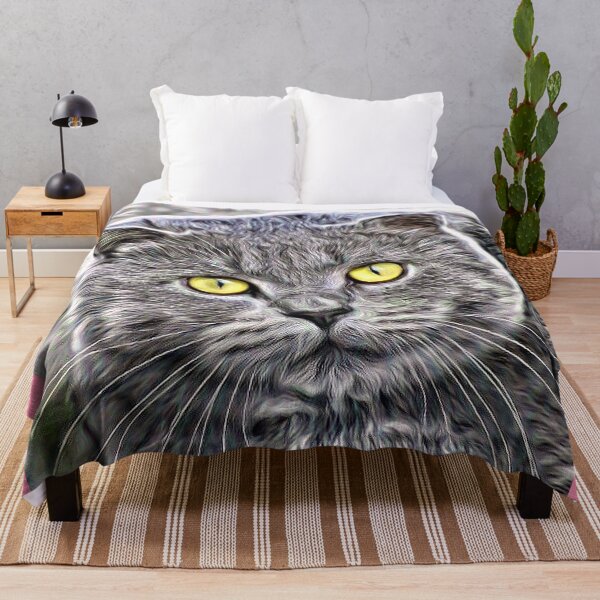 Artikelvorschau, Digitales Porträt einer fetten Katze entworfen und verkauft von thalasson.
