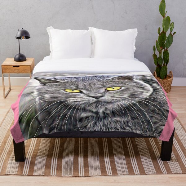 Item preview, Digital portrait of a fat cat designed and sold by thalasson.
