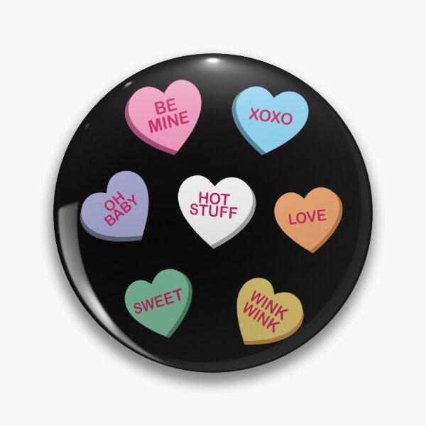 Item preview, Men Women Kids Valentine's Day Conversation Candy Hearts designed and sold by aqualiontees.