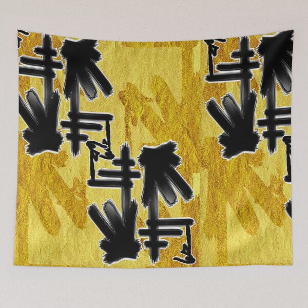 Item preview, crows in gold forest designed and sold by arteology.