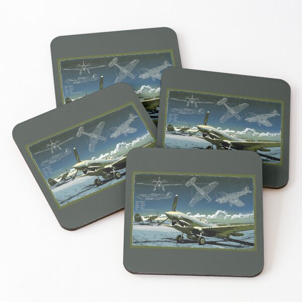 Item preview, P40 Warhawk with blueprints designed and sold by Glenn Mueller.
