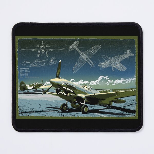 Item preview, P40 Warhawk with blueprints designed and sold by Glenn Mueller.