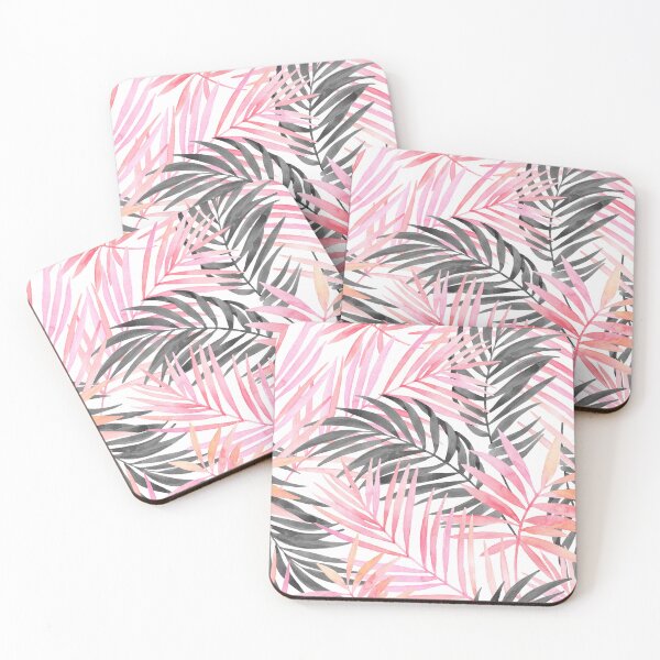 Item preview, Tropical Pink Watercolor Palm Leaf  designed and sold by newburyboutique.