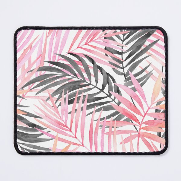 Item preview, Tropical Pink Watercolor Palm Leaf  designed and sold by newburyboutique.