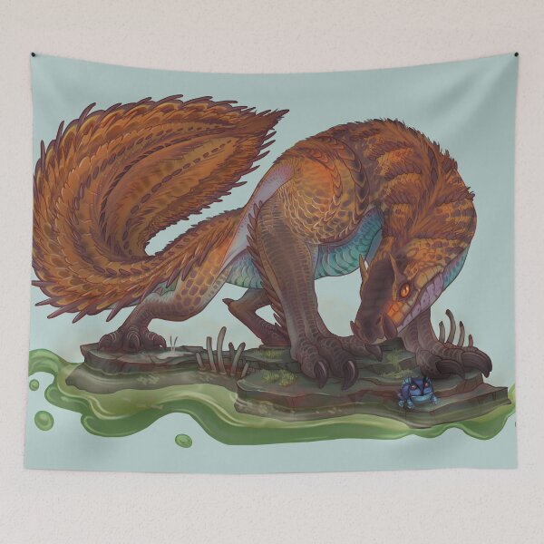 Item preview, Fanged Wyvern - Viper Tobi-Kadachi designed and sold by Wagglezags.