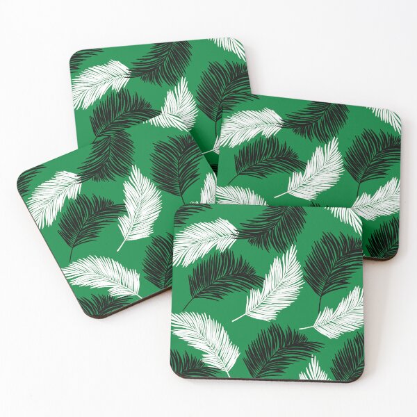 Item preview, Tropical Wild Leaves Pattern Palm on Green designed and sold by GraphicsClub.