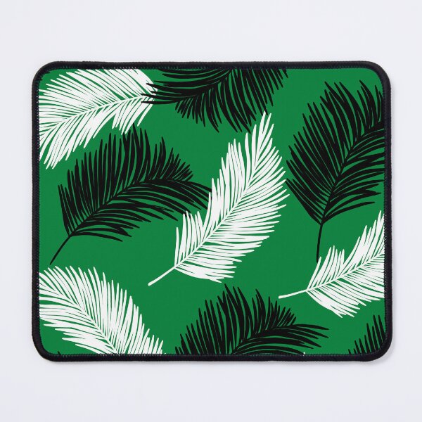 Item preview, Tropical Wild Leaves Pattern Palm on Green designed and sold by GraphicsClub.