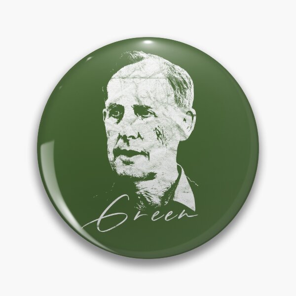 Item preview, Bob Brown [White on Green Worn Look] designed and sold by politicalamity.