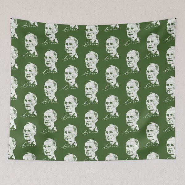 Item preview, Bob Brown [White on Green Worn Look] designed and sold by politicalamity.