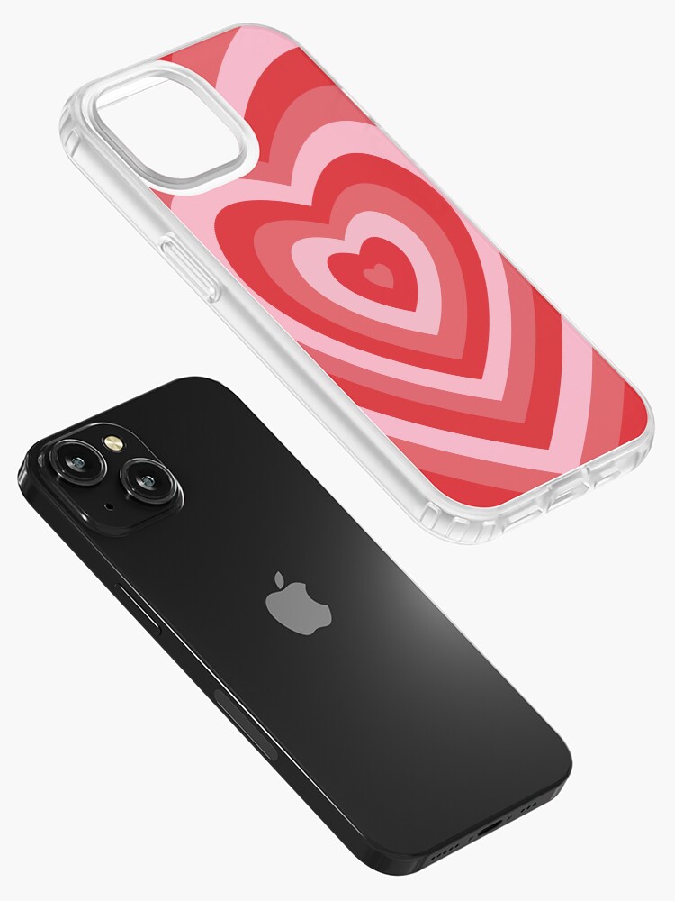 Pink Red Latte Heart iPhone Case for Sale by newburyboutique
