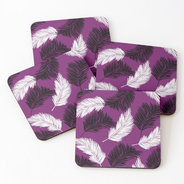 Item preview, Tropical Wild Leaves Pattern Palm on Pancy Purple designed and sold by GraphicsClub.
