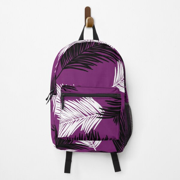 Item preview, Tropical Wild Leaves Pattern Palm on Pancy Purple designed and sold by GraphicsClub.