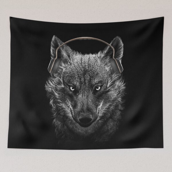 Item preview, Musical Wolf designed and sold by 38Sunsets.