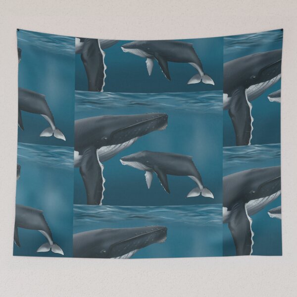 Item preview, Humpback Whale Mother and Calf designed and sold by Opalescent Studios.