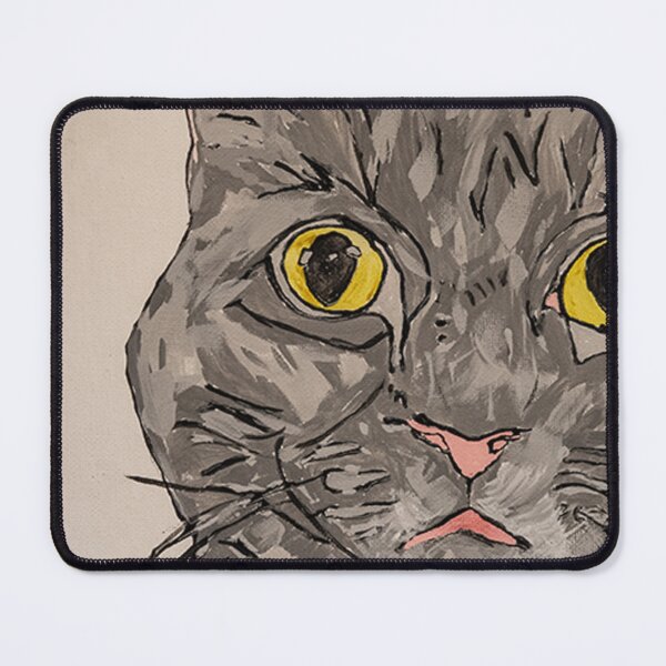 Item preview, Brown Cat with Cautious Attitude designed and sold by PawsWithCause.