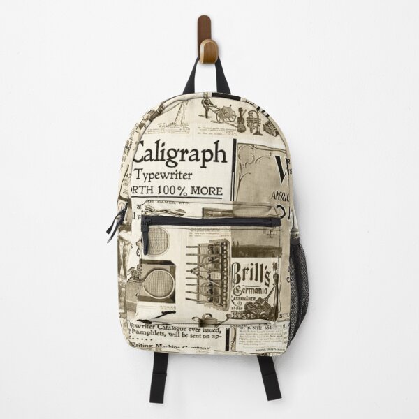 Item preview, Cute Vintage Newspaper Advertisements Tiled Pattern designed and sold by silviaol.
