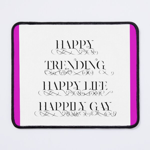 Item preview, Happily Gay and Happily Living Gay designed and sold by Inspieation.