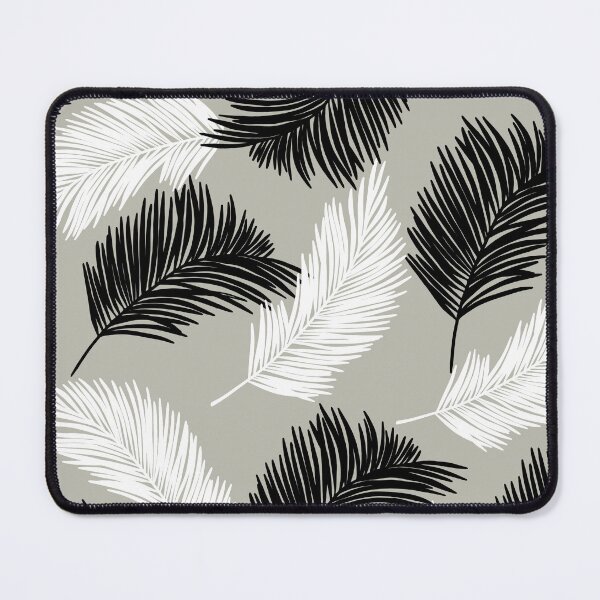 Item preview, Tropical Wild Leaves Pattern Palm on Grey designed and sold by GraphicsClub.