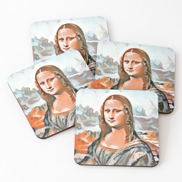 Item preview, "Mona Lisa (2)" great art reimagined  designed and sold by thalasson.
