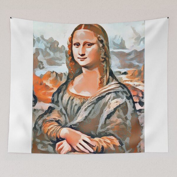 Item preview, "Mona Lisa (2)" great art reimagined  designed and sold by thalasson.