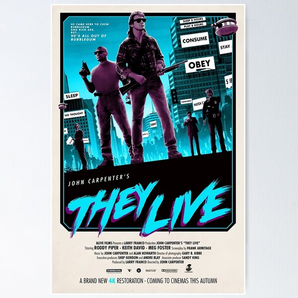 THEY LIVE Glasses Clip + Trailer (1988) John Carpenter Horror 