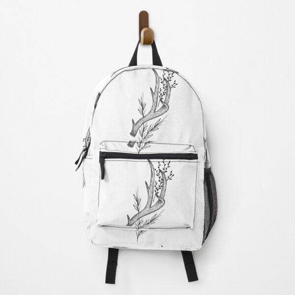 Item preview, Floral antler design designed and sold by Kylee Mason.