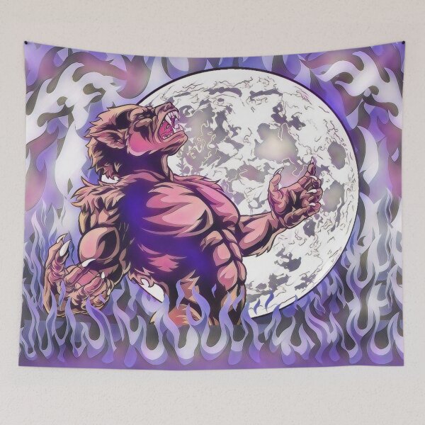 Item preview, Werewolf Feed The Flames Variant 1 designed and sold by Mark Cannon.